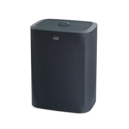 Easy-Empty Laundry Basket Black 90L - Tota