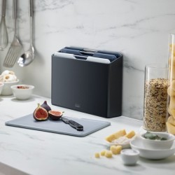 Set of 4 Chopping Boards Graphite - Folio