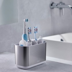 Large Steel Toothbrush Holder - Easystore