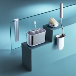 Soporte para Cepillos de Dientes Grande Inox - Easystore