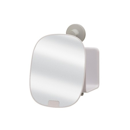 Compact Shower Shelf with Adjustable Mirror - Easystore