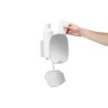 Compact Shower Shelf with Adjustable Mirror - Easystore