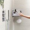 Corner Shower Shelf with Adjustable Mirror - Easystore