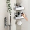 Set 2 Corner Shower Shelfs - Easystore