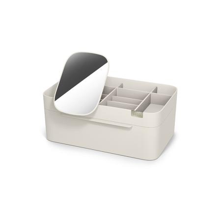 Large Cosmetic Organiser with Removable Mirror - Viva