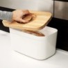 Caixa para Pão com Tábua Branco - Bread Bin