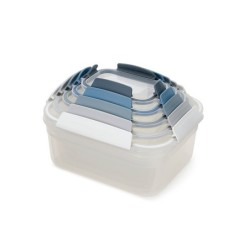 Multi-size Storage Container Sets (5Un) - Nest Lock Sky
