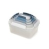 Multi-size Storage Container Sets (5Un) - Nest Lock Sky