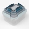 Multi-size Storage Container Sets (5Un) - Nest Lock Sky