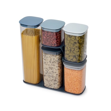 5 Storage Container Set with Stand - Podium Sky