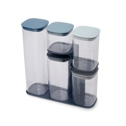 5 Storage Container Set with Stand - Podium Sky