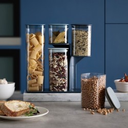 5 Storage Container Set with Stand - Podium Sky