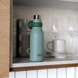 Botella con Aislamiento al Vacío 500ml Verde - Loop