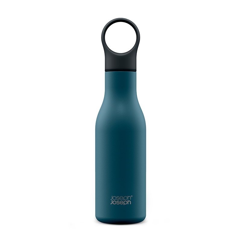 Botella con Aislamiento al Vacío 500ml Azul - Loop Botella con Aislamiento al Vacío 500ml Azul - Loop