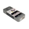 Large Cutlery Organiser Grey - DrawerStore