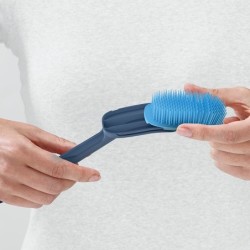 Juego de Estropajo y Cepillo de Fregar Azul - CleanTech