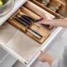 Bamboo Compact Knife Organiser - Drawerstore