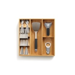 Cutlery, Utensil and Gadget Organiser Bamboo - DrawerStore