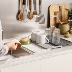 Expandable Draining Board Grey - Tier
