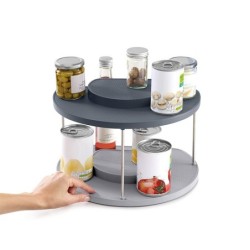 2-tier Rotating Organiser - CupboardStore