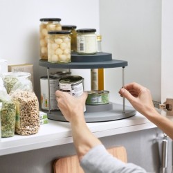 2-tier Rotating Organiser - CupboardStore