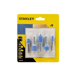 Sortido de 5 rebolos com haste de 6 mm