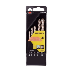 Cassette com 5 brocas para pedra