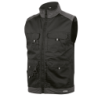 DASSY Faro Two-Tone Sleeveless Work Jacket M +/- 245 g/m² Black/Grey