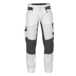 Pantalones Elásticos Helix Painter n.º 44 +/- 245 g/m² Blanco/Gris DASSY