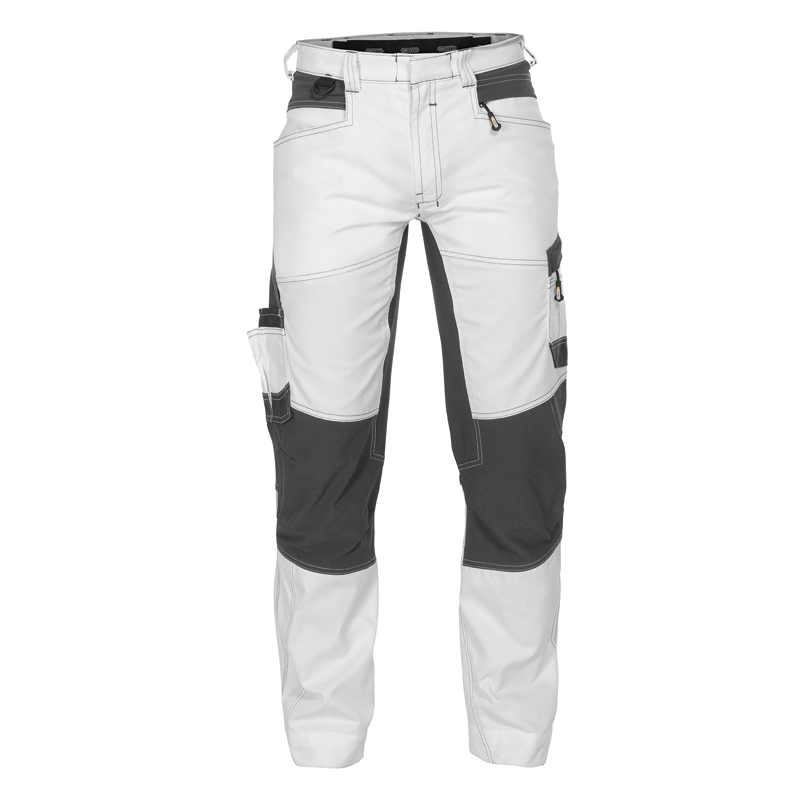 Pantalones Elásticos Helix Painter n.º 44 +/- 245 g/m² Blanco/Gris DASSY Pantalones Elásticos Helix Painter n.º 44 +/- 245 g/m² Blanco/Gris DASSY