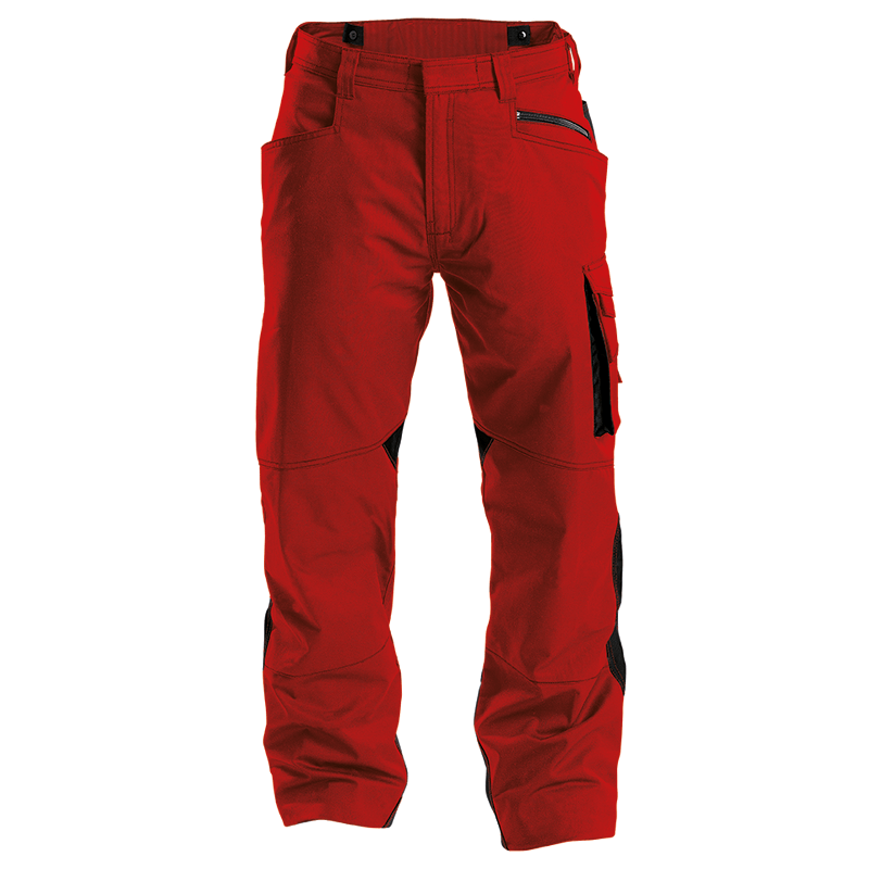 DASSY Spectrum Work Trousers n.º 44 +/- 250 g/m² Red/Black DASSY Spectrum Work Trousers n.º 44 +/- 250 g/m² Red/Black