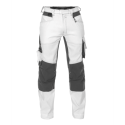 DASSY Dynax Painter Stretch Trousers n.º 44 +/- 245 g/m² White/Grey