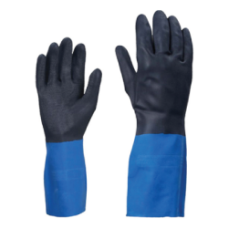 LUVA NEOPRENO PRETO INTERIOR ALGODÃO