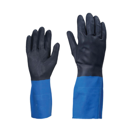 LUVA NEOPRENO PRETO INTERIOR ALGODÃO