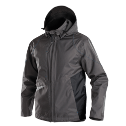 CASACO HYPER 200g CINZA/PRETO XL
