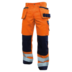 CALÇA GLASGOW 290g LARANJA/AZUL 52