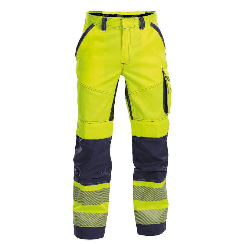 DASSY Odessa Summer High Visibility Trousers n.º 44 +/- 245 g/m² Fluo Yellow/Navy DASSY Odessa Summer High Visibility Trousers n.º 44 +/- 245 g/m² Fluo Yellow/Navy