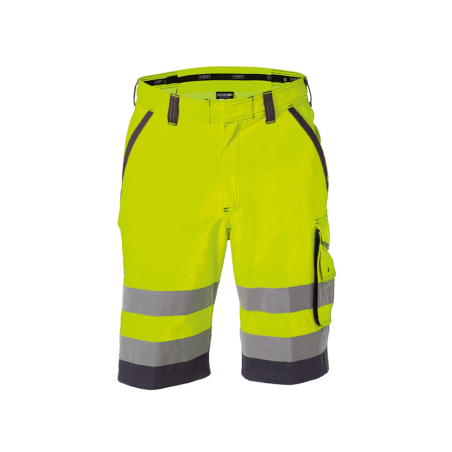 Calções de Trabalho Refletores Lucca n.º 50 +/- 290 g/m² Amarelo Fluo/Cinzento DASSY