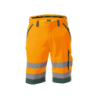 Calções de Trabalho Refletores Lucca n.º 50 +/- 290 g/m² Laranja Fluo/Verde Garrafa DASSY