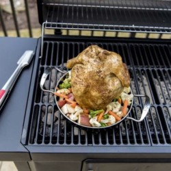 Suporte Para Assar Frango Com Cerveja