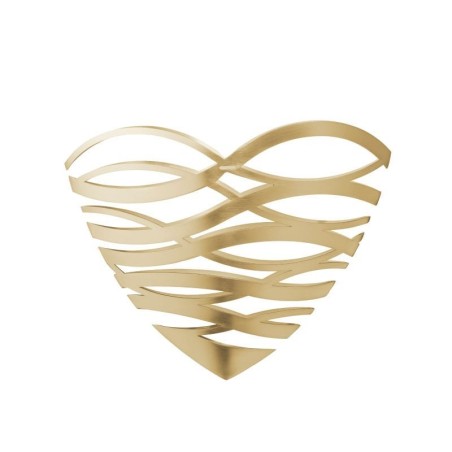 Ornamento Para Porta Coração L - Tangle