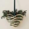 Ornamento Para Porta Coração L - Tangle