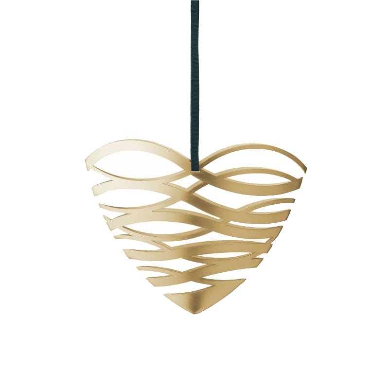 Heart Ornament - Tangle L Heart Ornament - Tangle L