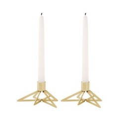 Star Candle Holder 2Un - Tangle
