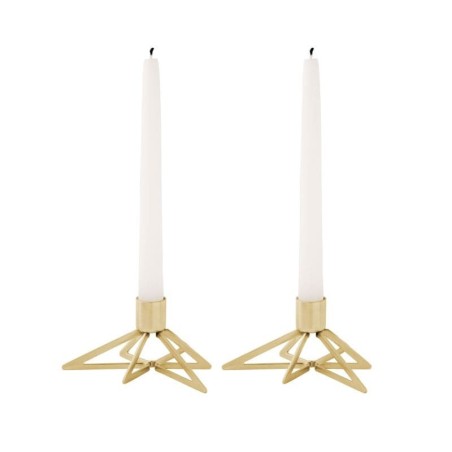 Star Candle Holder 2Un - Tangle