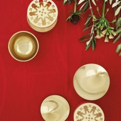 Toalha de Mesa 320cm Vermelho - Tangle