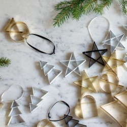 Ornamento Coração Pequeno Dourado - Figura