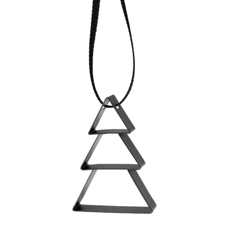 Tree Ornament Small Black - Figura