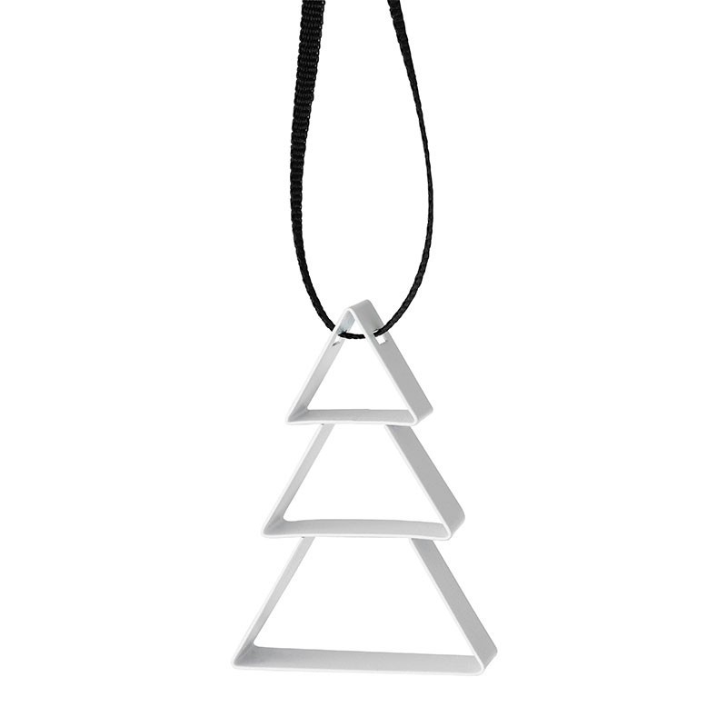 Tree Ornament Small White - Figura