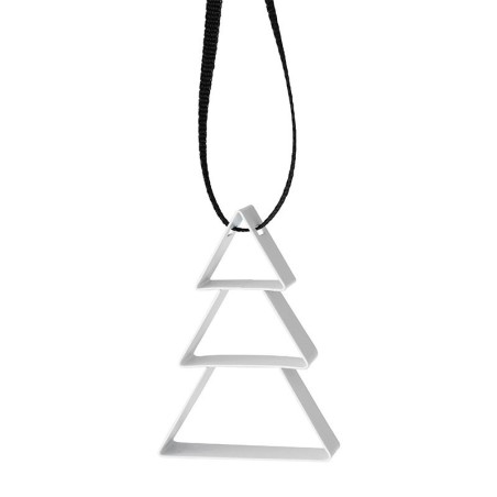 Tree Ornament Small White - Figura